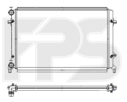 Радіатор охолодження FPS FP 64 A473
