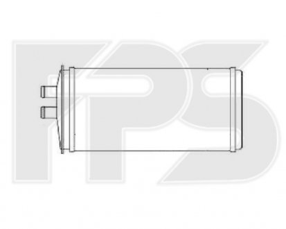 Радіатор пічки FPS FP 64 N167 (фото 1)