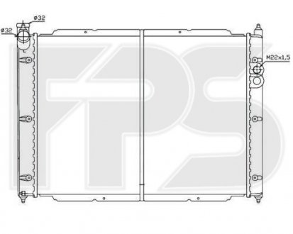 Автозапчасть FPS FP 74 A752