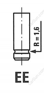 Впускний клапан FRECCIA 3989/RNT