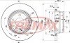Гальмівний диск FREMAX BD6849 (фото 1)