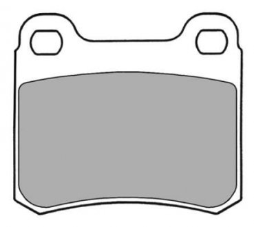 Комплект тормозных колодок, дисковый тормоз - (A001420012041 / A0014200120 / A0004209820) FREMAX FBP-0425-01 (фото 1)