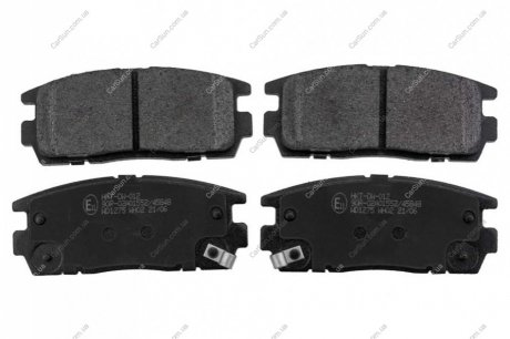 Колодки гальмівні дискові Brake Pads Premium FRICTION MASTER MKD1275 (фото 1)