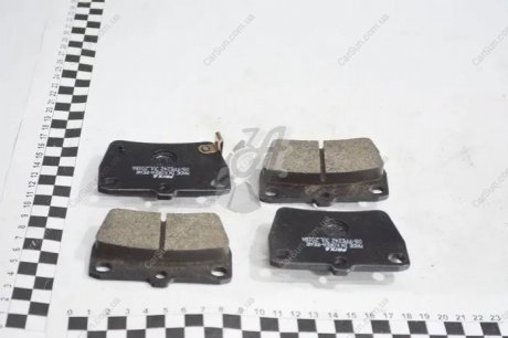 Колодки гальмівні дискові задні Toyota RAV-4/Chery Tiggo 1.8, 2.0 (06-) (SP1457) FRIXA FPE242 (фото 1)