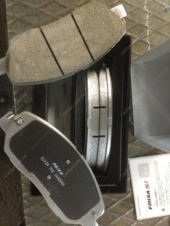 Колодка тормозная дисковая задняя KIA Mohave (08-15), Sorento (09-18)/ Hyundai Genesis (08-16) (металлокерамические) (SP1247) FRIXA S1H23R