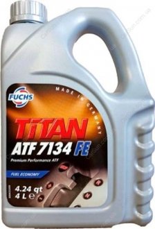 Трансмиссионное масло Titan ATF 7134 FE 4л - FUCHS 600865696 (фото 1)