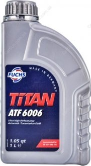 Трансмісійна олія Titan ATF 6006 1 л - FUCHS 601376542 (фото 1)