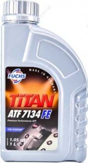 Трансмиссионное масло Titan ATF 7134 FE 1л - FUCHS 601411212