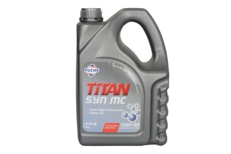 Олива для двигуна FUCHS TITAN SYN MC 10W-40 4L