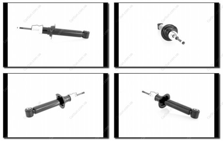 Амортизатор задний Nissan Almera N15 97-99 (газ.) (93 mm) - Parts Gh GH-332234 (фото 1)
