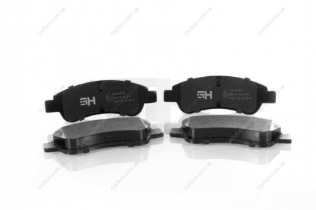 Комплект тормозных накладок, дисковый тормоз Gh GH-413741 (фото 1)