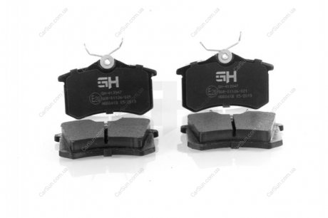 Комплект тормозных накладок, дисковый тормоз Gh GH-413947 (фото 1)
