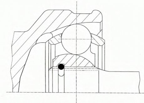 Шарнир, приводной вал GKN-SPIDAN 303850