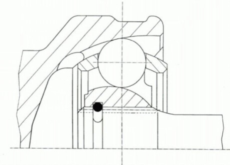 Автозапчастина GKN-SPIDAN 303288 (фото 1)