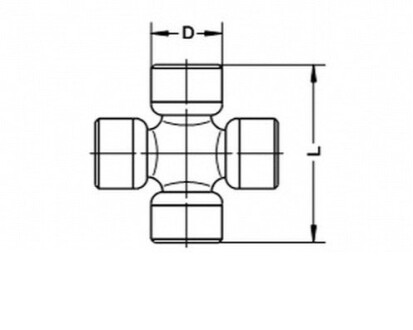 Крестовина GKN-SPIDAN U170