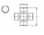 Крестовина GKN-SPIDAN U320 (фото 3)