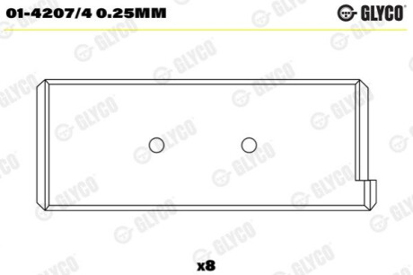 PKW Glyco 01-4207/4 0.25MM (фото 1)