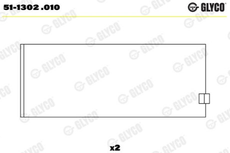 Вкладиш Glyco 511302010