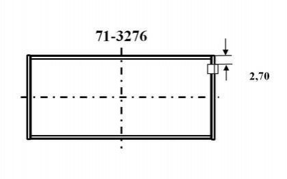 Автозапчастина Glyco 71-3276/4 050