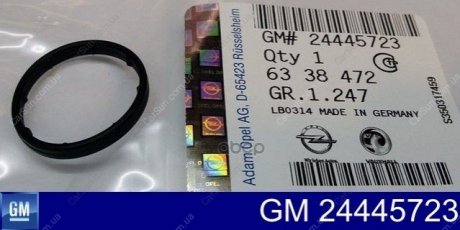 Кольцо уплотнительное корпуса фильтра маслянного Cruze 1,8 - GM 24445723