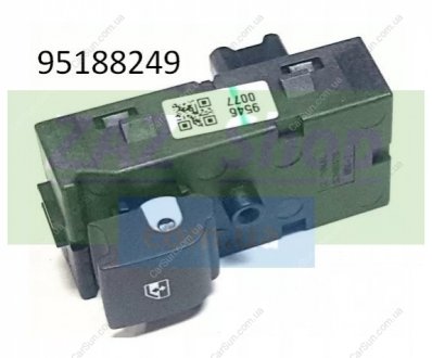 Блок кнопок стеклоподъемника Aveo T300/R4 зад (1 кнопка) - GM 95188249 (фото 1)
