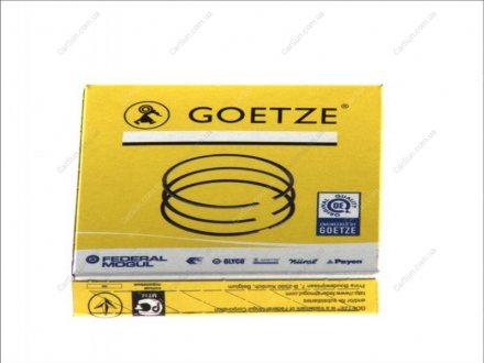 Комплект поршневых колец - GOETZE 08-107400-00 (фото 1)