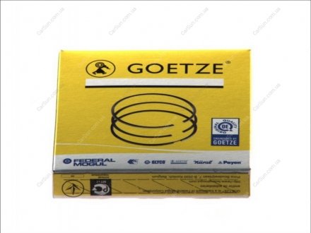 Комплект поршневых колец - GOETZE 08-107600-00 (фото 1)