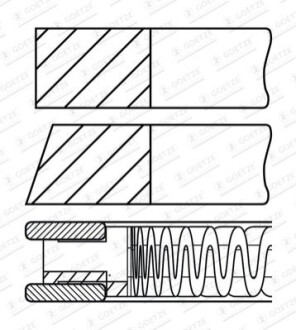 PIER┼Ü.T┼ü. MB M 274.920 83.00MM STD GOETZE 0844050000