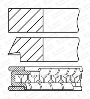 PIER┼Ü.T┼ü.RENAULT 82.70MM GOETZE 0845330000