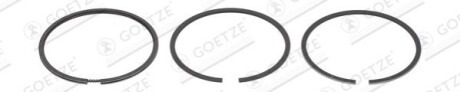 Кільця поршневі Audi 80/100/VW Passat/Golf 1.8-2.8 83-05 (81.00mm/STD) (1.5-1.75-3) GOETZE 0850190010