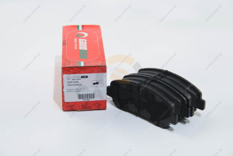 Тормозные колодки перед. X-Trail/Qashqai 07- Goodrem RM1009