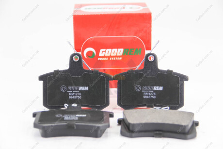 Колодки гальмівні задн. Audi 100/80/A4/A6/A8 (84-08) Goodrem RM1276