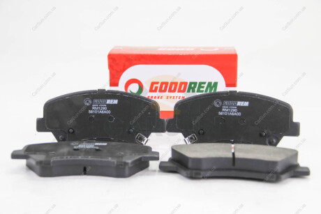 Колодки гальмівні перед. Ceed/Cerato/Elantra/Equus/i30 (09-21) Goodrem RM1290