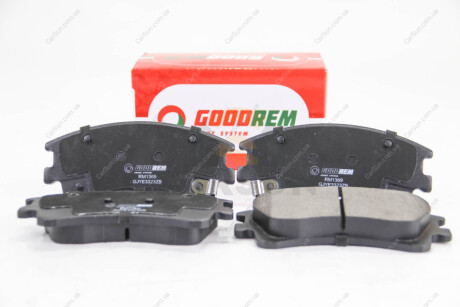 Гальмівні колодки перед. Mazda 6 02- Goodrem RM1369