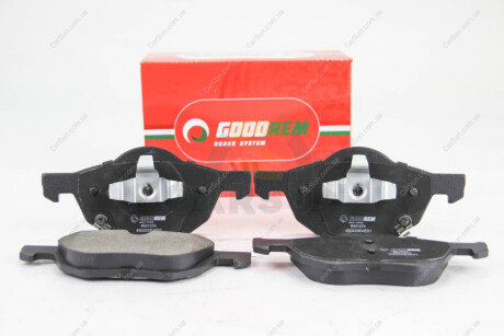 Гальмівні колодки перед. Honda Accord 03-08/CR-V 01-06 (akebono) Goodrem RM1374