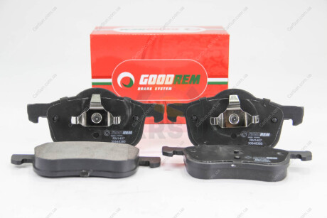 Гальмівні колодки перед. Volvo S60/S80/V70/XC70 95-10 (ATE) Goodrem RM1407