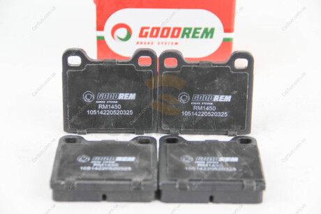 Колодки гальмівні W123/W126/W107 (58-05) Goodrem RM1450