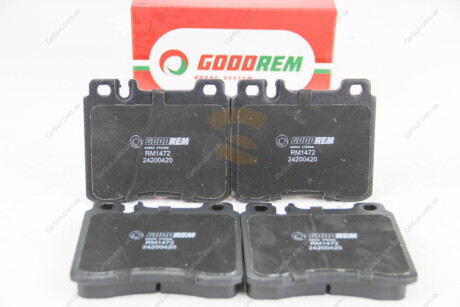 Колодки гальмівні пер. W140/W140/W140/W124/W140 91-99 Goodrem RM1472