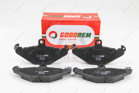 Гальмівні колодки зад. Laguna I 93-01 (brembo) (125,9x58,4x14,8) Goodrem RM1480