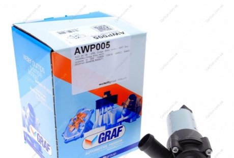 Електрична помпа системи охолодження (додаткова) GRAF AWP005