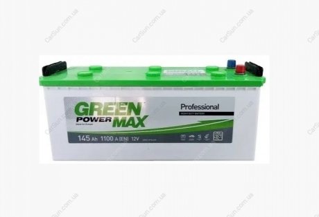 Автомобільний акумулятор 145 Ah 1100 A(EN) 513x189x230 Green-power-max A5-145L (фото 1)