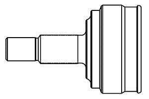 Шарнирный комплект, приводной вал - (GR39102E02 / GR39002E02 / 91E08) GSP 841061 (фото 1)