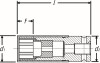 Nasadka 6-kÄ…tna, rozmiar: 17 mm, pierÅ›cieÅ„ ochronny, przeznaczenie: do felg aluminiowych do kÃ³Å‚ do narzÄ™dzi udarowych, dÅ‚.: 85 mm, rodzaj nasadki: cienkoÅ›cienna, dÅ‚uga Hazet HAZ 903SLG-17 (фото 5)