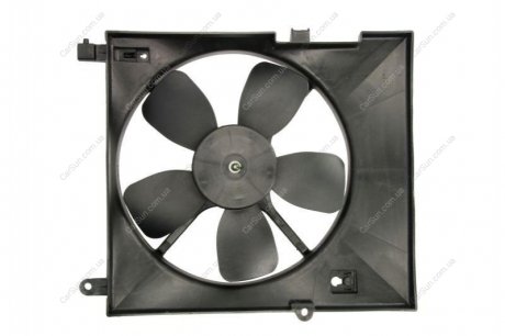 Вентилятор охлаждения радиатора Авео Т200/Т250/Т255 (02-) (354х440) (с кожухом) HCC/HANON 96536522 (фото 1)