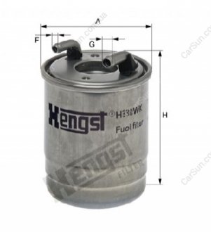 Паливний фільтр HENGST FILTER H330WK (фото 1)
