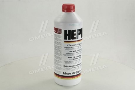 Антифриз G12 READY MIX RED-37C (Каністра 1,5 л) HEPU P900-RM-G12