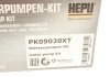 Комплект ременя ГРМ з помпою води HEPU PK09020XT (фото 27)