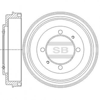 Диск гальмівний HI-Q SD4318