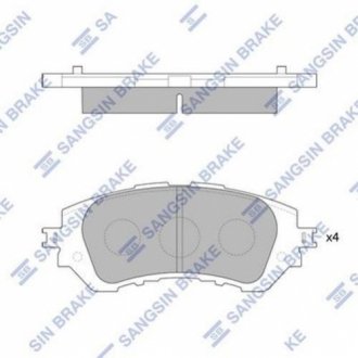 Тормозные колодки HI-Q SP1780