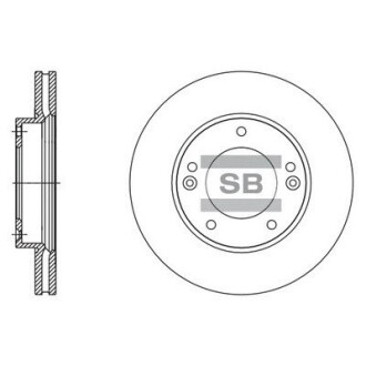 Диск гальмівний HI-Q SD2067